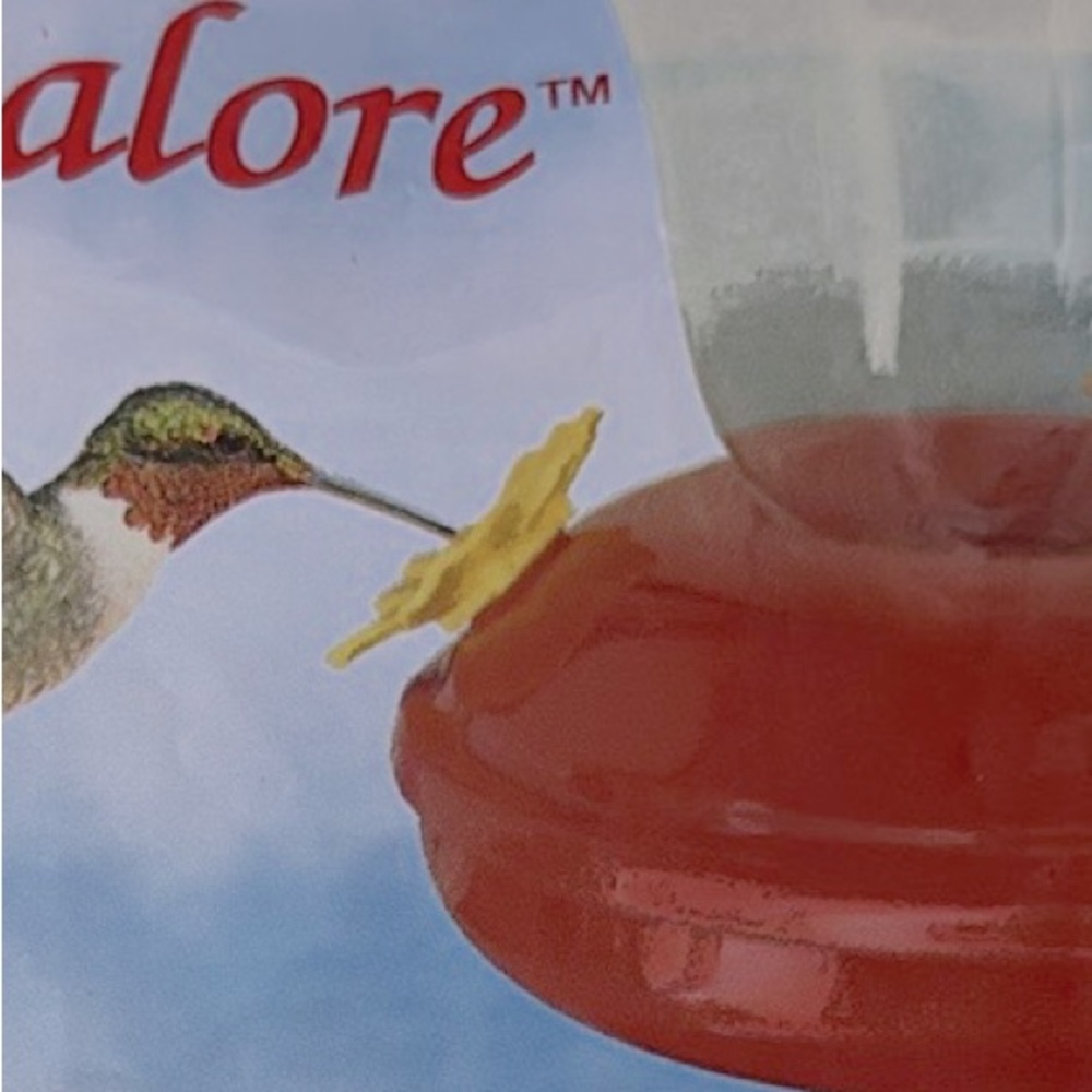 Hummingbird Feeder & Hummingbird Nectar Set - Picture 3 of 3